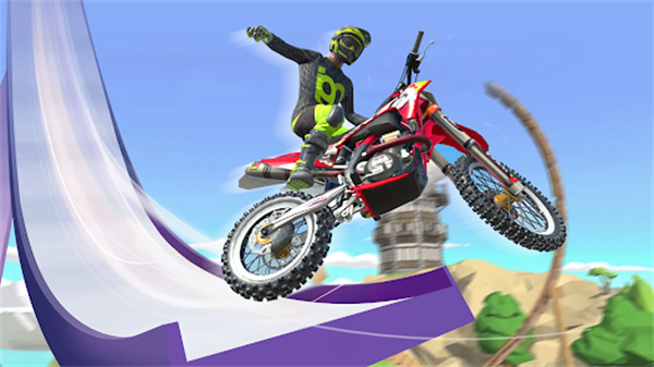 X3M摩托车(Moto Bike X3M Racing Game) 第1张图